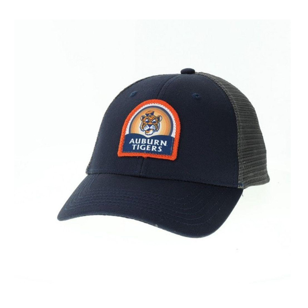 NWT LEGACY Auburn Legacy YOUTH Lo-Pro Embroidered Patch Trucker Hat